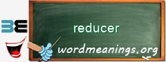 WordMeaning blackboard for reducer